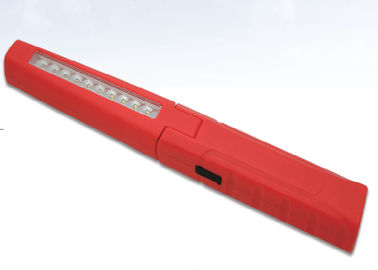 लाल ताररहित रिचार्जेबल काम प्रकाश, एल्यूमीनियम सामग्री बैटरी काम प्रकाश 3.5W 200lm